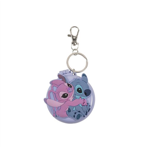 Disney Stitch & Angel Μπρελόκ με Βούρτσα & Καθρέπτη (84774)