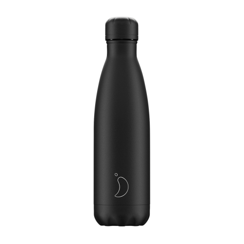 Παγούρι Chilly's Monochrome All Black 500ml (200327)