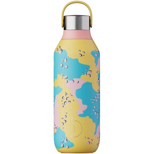 Παγούρι Chillys S2 Camo Yellow 500ml (22627)
