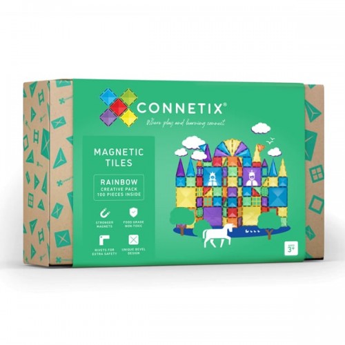 Connetix Tiles Rainbow Creative Pack 100pc (100)
