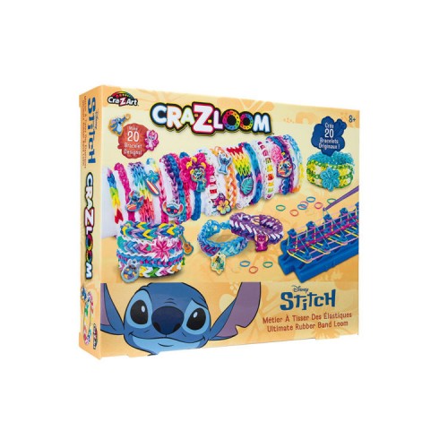 CrazArt Stitch CraZLoom Ultimate Rubber Band Loom (820-12046)