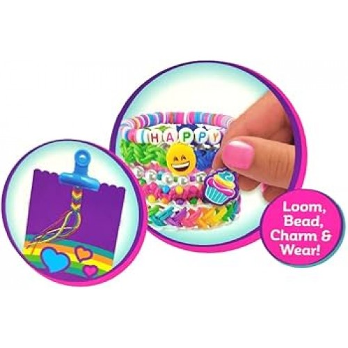 CrazArt All in One Loom Bead & Charm Friendship Studio (820-10370)