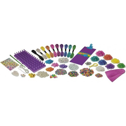 CrazArt All in One Loom Bead & Charm Friendship Studio (820-10370)