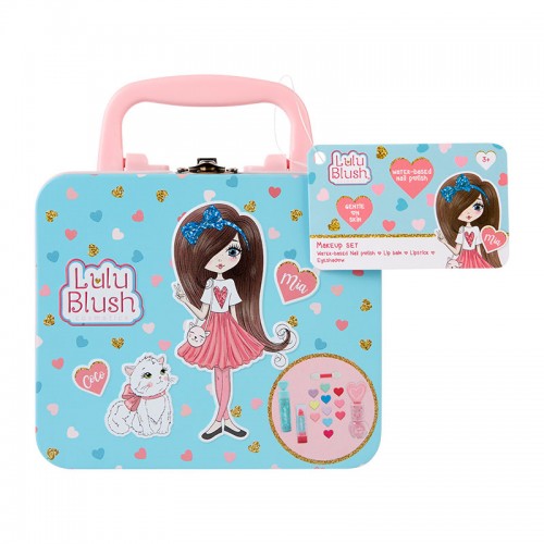 Lulu Blush Σετ Μακιγιάζ σε Μεταλλική Θήκη Βάση νερού (884951) Lulu Blush Σετ Μακιγιάζ σε Μεταλλική Θήκη Βάση νερού (884951)
