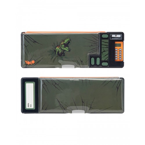 Cremlis Retro Κασετίνα Green Dino (10140)