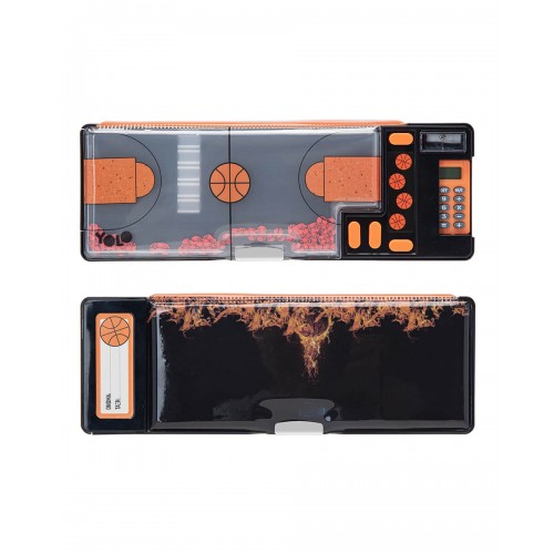 Cremlis Retro Κασετίνα Flaming Basketball (10146)