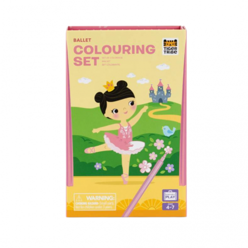 Tiger Tribe Σετ Δραστηριοτήρων Colouring Set Ballet (20201)