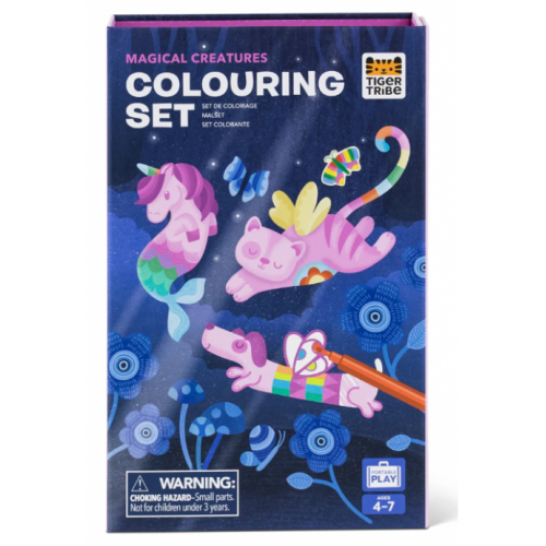 Tiger Tribe Σετ Δραστηριοτήρων Colouring Set Magical Creatures (20213)
