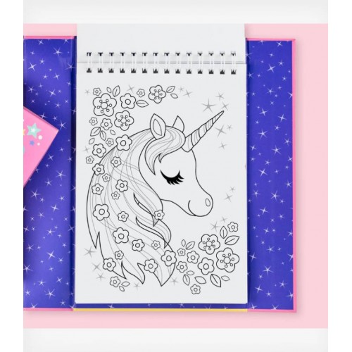Tiger Tribe Σετ Δραστηριοτήρων Colouring Set Unicorn Magic (20208)