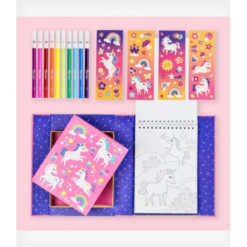 Tiger Tribe Σετ Δραστηριοτήρων Colouring Set Unicorn Magic (20208)