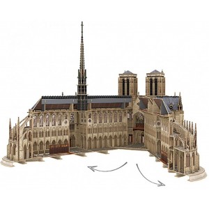 Puzzle 3D 293τεμ Notre Dame de Paris (MC260H)