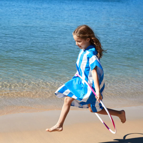 Dock & Bay Poncho Πετσέτα Παιδικό Bondi Blue S 3-5 (62129)