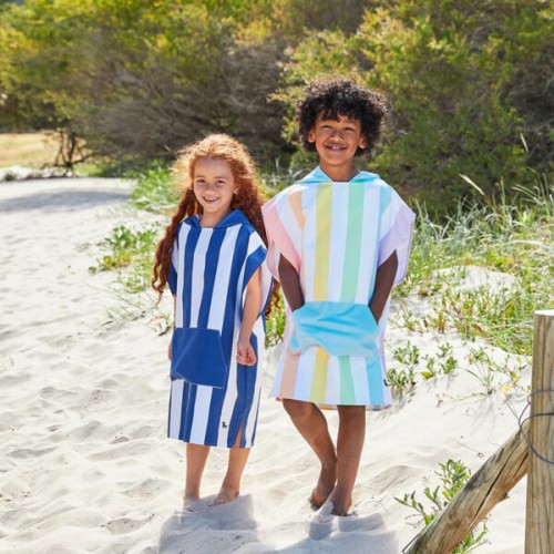 Dock & Bay Poncho Πετσέτα Παιδικό Whitsunday Blue M 6-10 (62168)