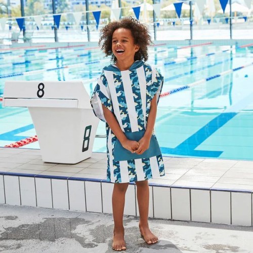 Dock & Bay Poncho Πετσέτα Παιδικό Cool Camo S 3-5 (62173)