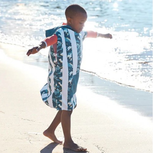Dock & Bay Poncho Πετσέτα Παιδικό Cool Camo S 3-5 (62173)
