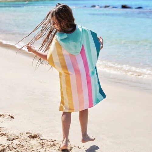 Dock & Bay Poncho Πετσέτα Παιδικό Coastal Candy S 3-5 (62399)