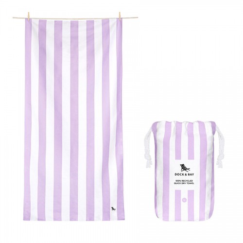 Dock & Bay Πετσέτα Θαλάσση Lombok Lilac (200x90) (83345)