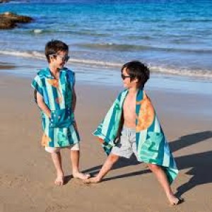 Dock & Bay Poncho Πετσέτα Παιδικό Karma Cameleon M (62405)