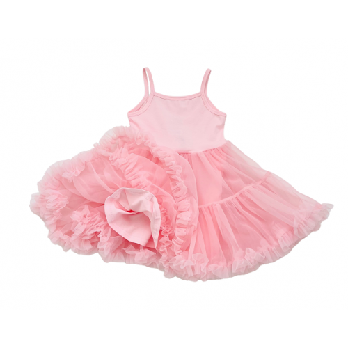 Dolly By Le Petit Tom Φόρεμα Spaghetti Tutu Dress Dollypink 4-6y (42349)