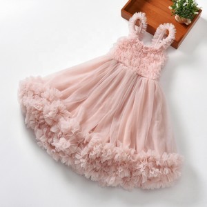 Dolly By Le Petit Tom Φόρεμα Pettidress Ballet Pink 1-3y (64643)