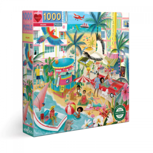 Eeboo Puzzle 1000τεμ. Miami (PZTMIA)