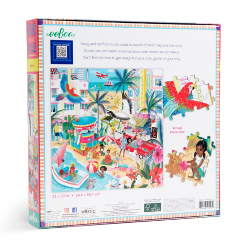 Eeboo Puzzle 1000τεμ. Miami (PZTMIA)