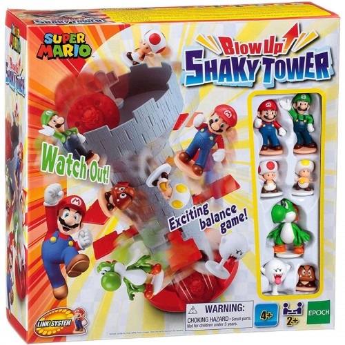 Epoch Επιτραπέζιο Super Mario Blow Up! Shaky Tower (SM7356)
