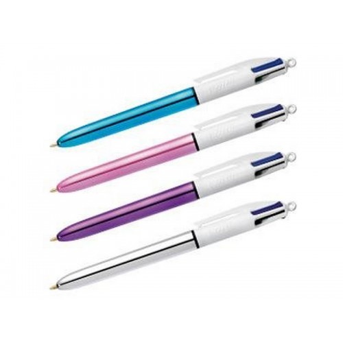 Bic Στυλό Πολλαπλών χρωμάτων Colour Shine Ροζ (902128)