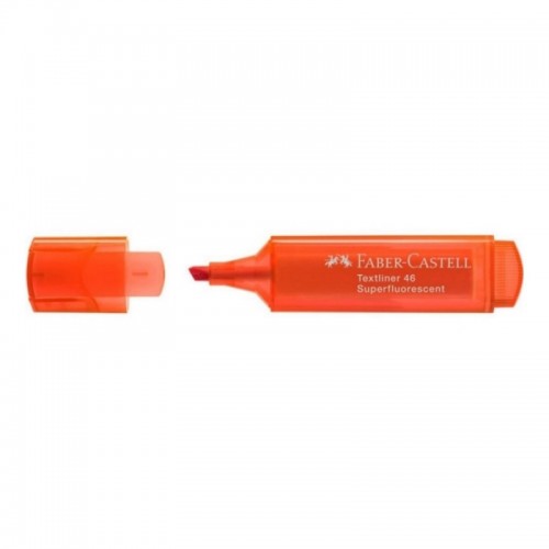 Faber Castell Μαρκαδόρος Υπογράμμισης Πορτοκαλί (154815)