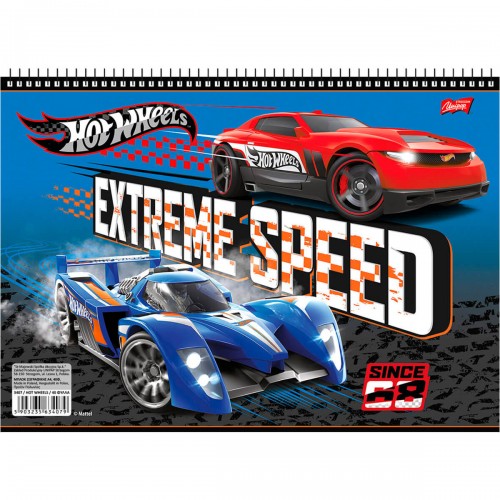 Μπλοκ ζωγραφικής Hot Wheels 21x30 (3407)