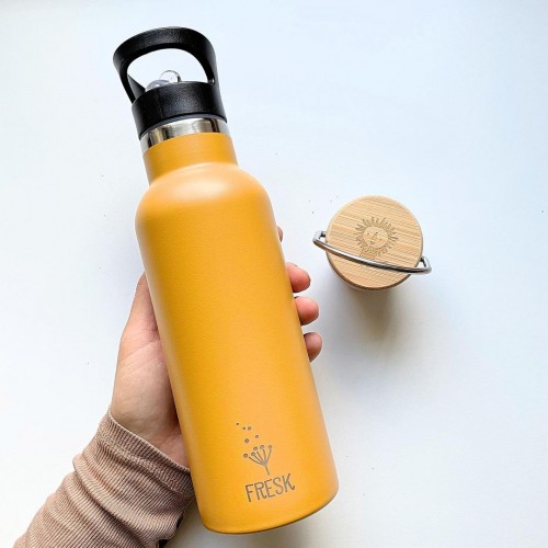 Fresk Παγούρι Θερμός 500ml Amber Gold (FR-FD360-20)