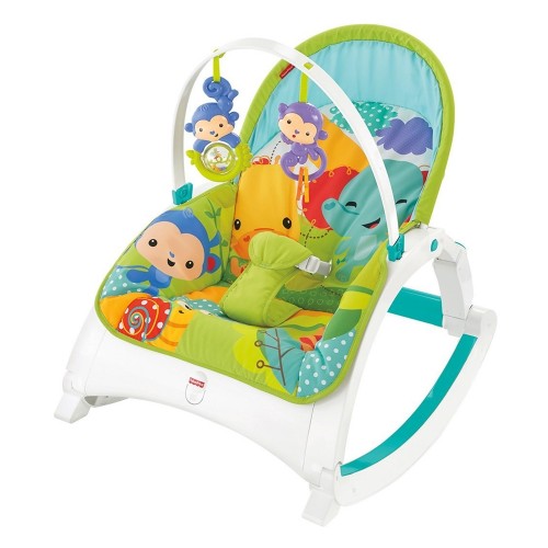 Fisher Price Rainforest Friends Newborn To Toddler Ριλάξ/Κούνια (CMR10) Fisher Price Rainforest Friends Newborn To Toddler Ριλάξ/Κούνια (CMR10)