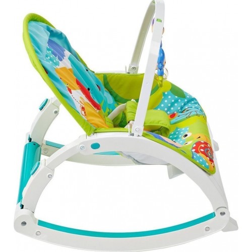 Fisher Price Rainforest Friends Newborn To Toddler Ριλάξ/Κούνια (CMR10) Fisher Price Rainforest Friends Newborn To Toddler Ριλάξ/Κούνια (CMR10)