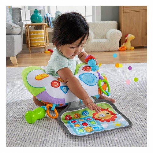 Fisher Price Μαξιλάρι Δραστηριοτήτων με Κονσόλα Παιχνιδιών (HGB89)
