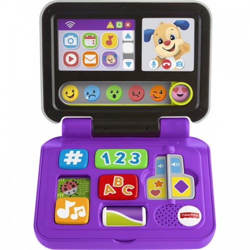 Fisher Price Laugh & Learn Εκπαιδευτικό Laptop με Μουσική (HGX01)