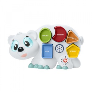 Fisher Price Αρκουδίτσα η Σχηματούλα με Μουσική (HJR81)
