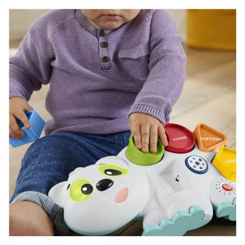 Fisher Price Αρκουδίτσα η Σχηματούλα με Μουσική (HJR81) Fisher Price Αρκουδίτσα η Σχηματούλα με Μουσική (HJR81)