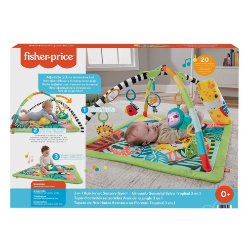 Fisher Price Γυμναστήριο Τροπικό Δάσος 3 σε 1 (HJW08)