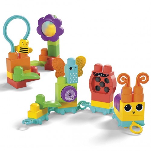 Mega Bloks® Sensory Line Κάμπια (HKN44) Mega Bloks® Sensory Line Κάμπια (HKN44)