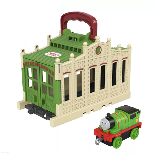 Thomas and Friends Φορητός Σταθμός Τρένων Connect & Go Percy (GWX65/GWX08)