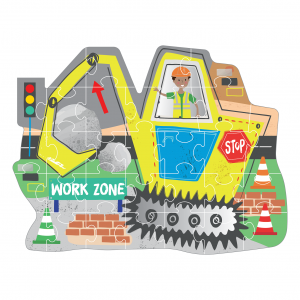 Floss & Rock Puzzle 30τεμ Construction (52P6278)