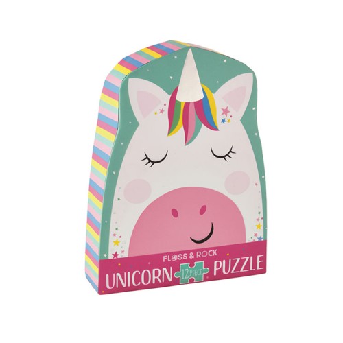 Floss & Rock Puzzle 12τεμ Μονόκερος Floss & Rock (40P3597)