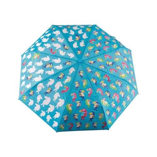 Ομπρέλα Παιδική Σπαστή Floss & Rock που αλλάζει χρώμα Τουκάν (40P3610)
