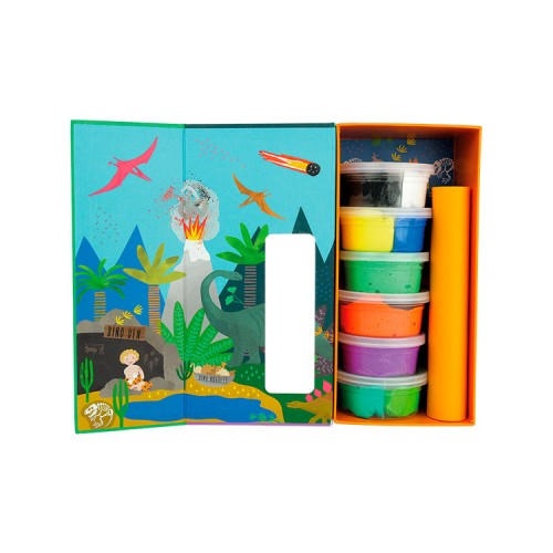 Floss and Rock Παιχνίδια με Πηλό Clay & Play Dino (50P6138)