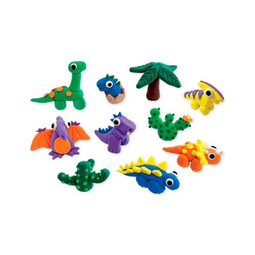 Floss and Rock Παιχνίδια με Πηλό Clay & Play Dino (50P6138)