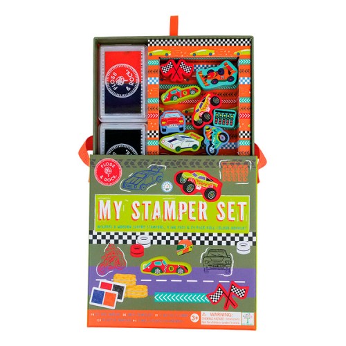Floss and Rock Cars Stamper Set (50P6148) Floss and Rock Cars Stamper Set (50P6148)