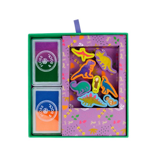 Floss and Rock Dino Stamper Set (50P6149) Floss and Rock Dino Stamper Set (50P6149)