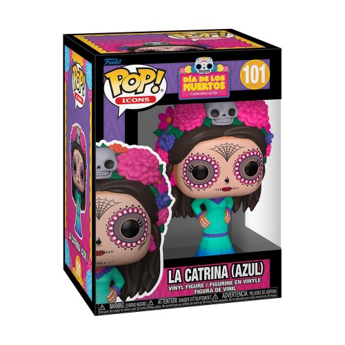 Funko Pop! Icons: Dia de Los Muertos - La Catrina (Azul) (101)