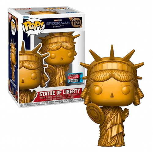 Funko Pop! Marvel Spider-Man No Way Home Statue Liberty with Shield (1123)