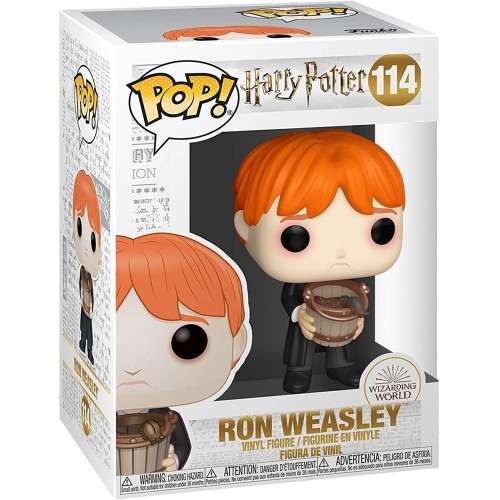 Funko Pop! Harry Potter: Wizarding World - Ron Weasley (Puking Slugs with Bucket) (114)